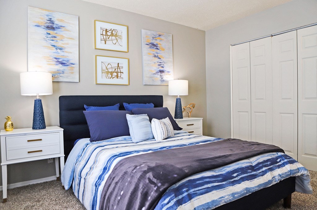 Model Bedroom 2 at The Oasis in Bossier City, LA