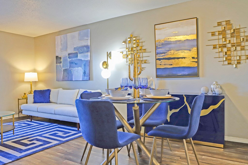 Model Dining Room 1 at The Oasis in Bossier City, LA