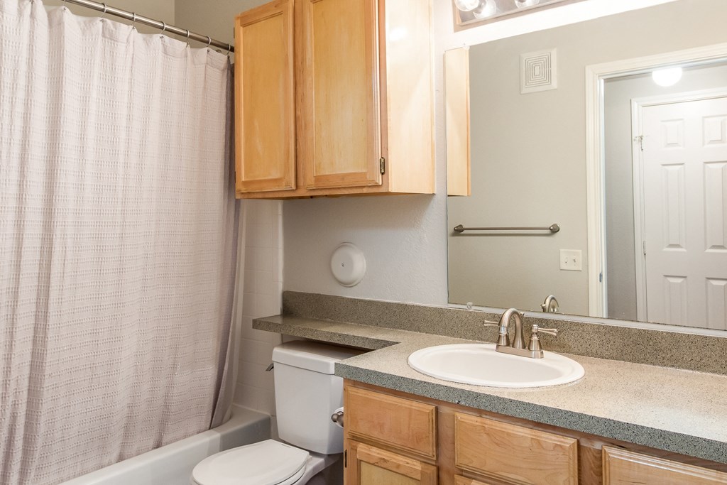 Model Unit Kitchen at Greensview Apartments in Aurora, Colorado, CO