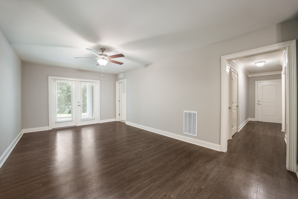 Model 1 Living Room at Capital Grand Apartments in Tallahassee, FL