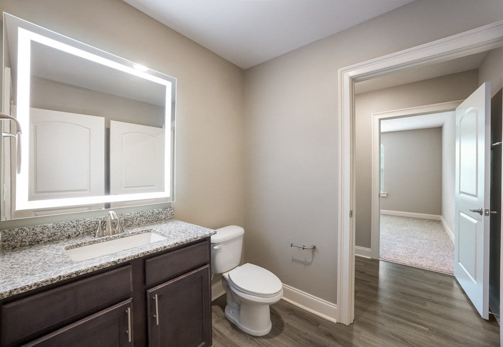 Model 3 Bathroom at Capital Grand Apartments in Tallahassee, FL
