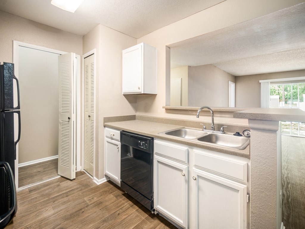 Model Kitchen at Reflections Apartment Homes in Gainesville, Florida, FL