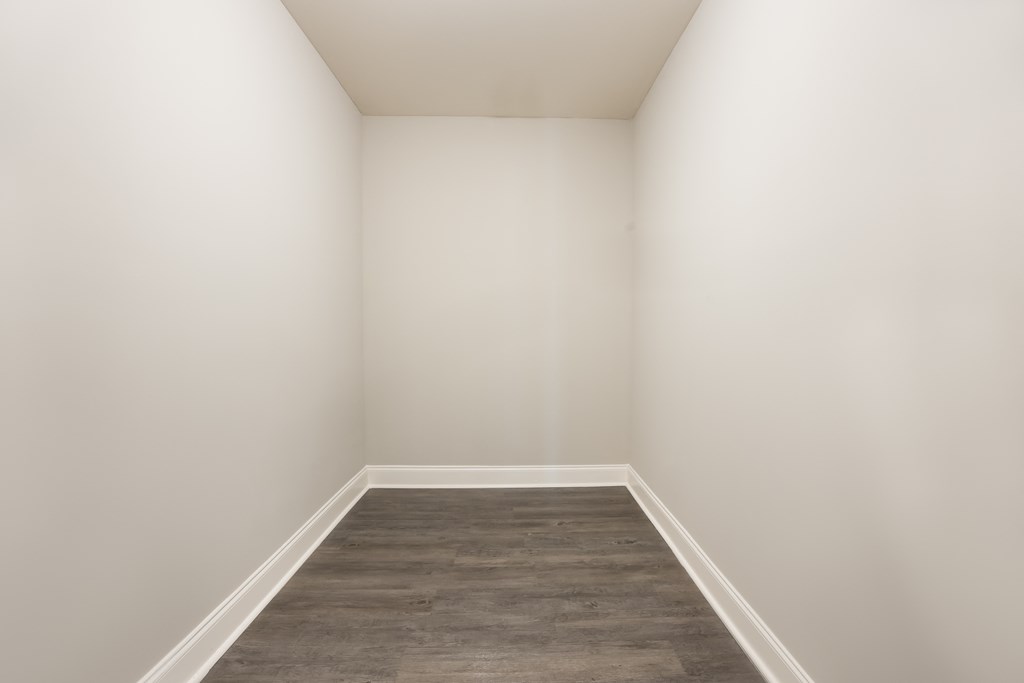 Model 2 Closet at Capital Grand Apartments in Tallahassee, FL