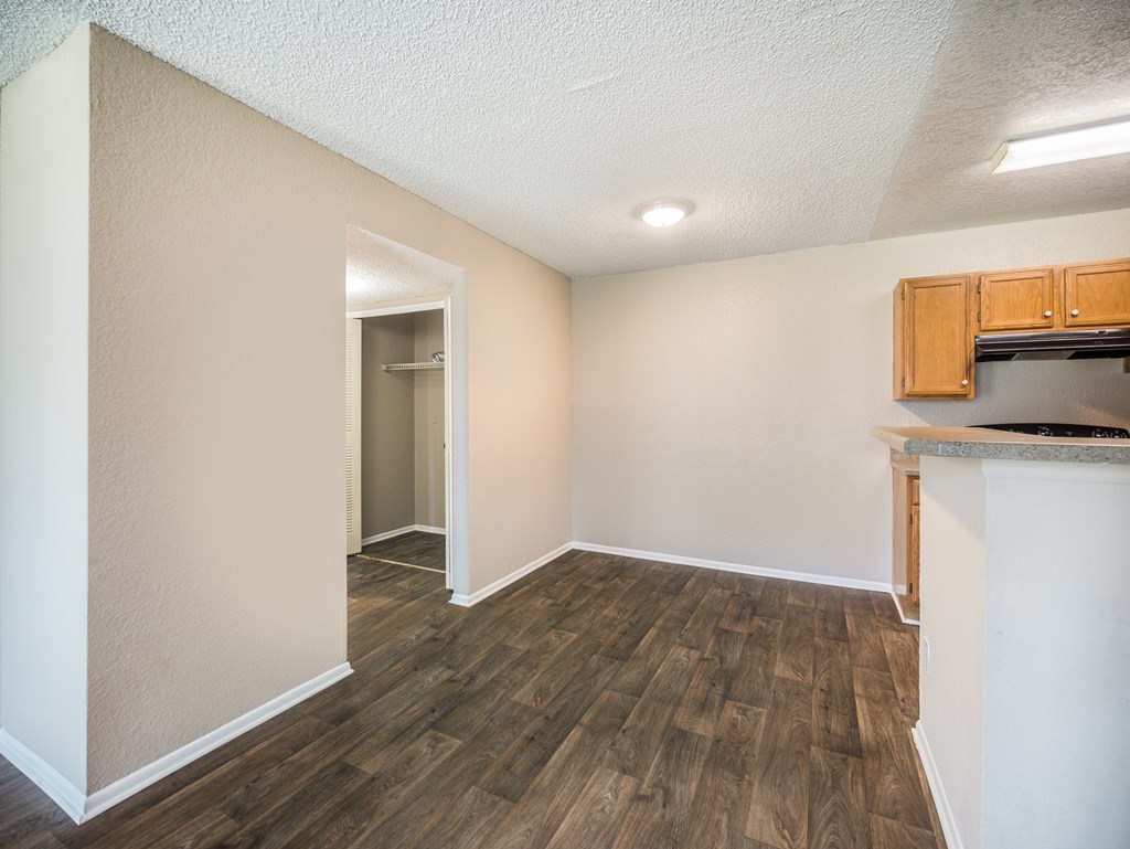 Model Dining Room at Reflections Apartment Homes in Gainesville, Florida, FL
