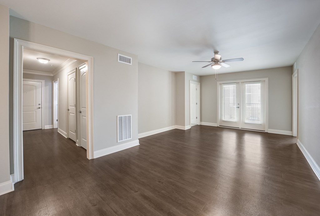 Model 2 Living Room at Capital Grand Apartments in Tallahassee, FL