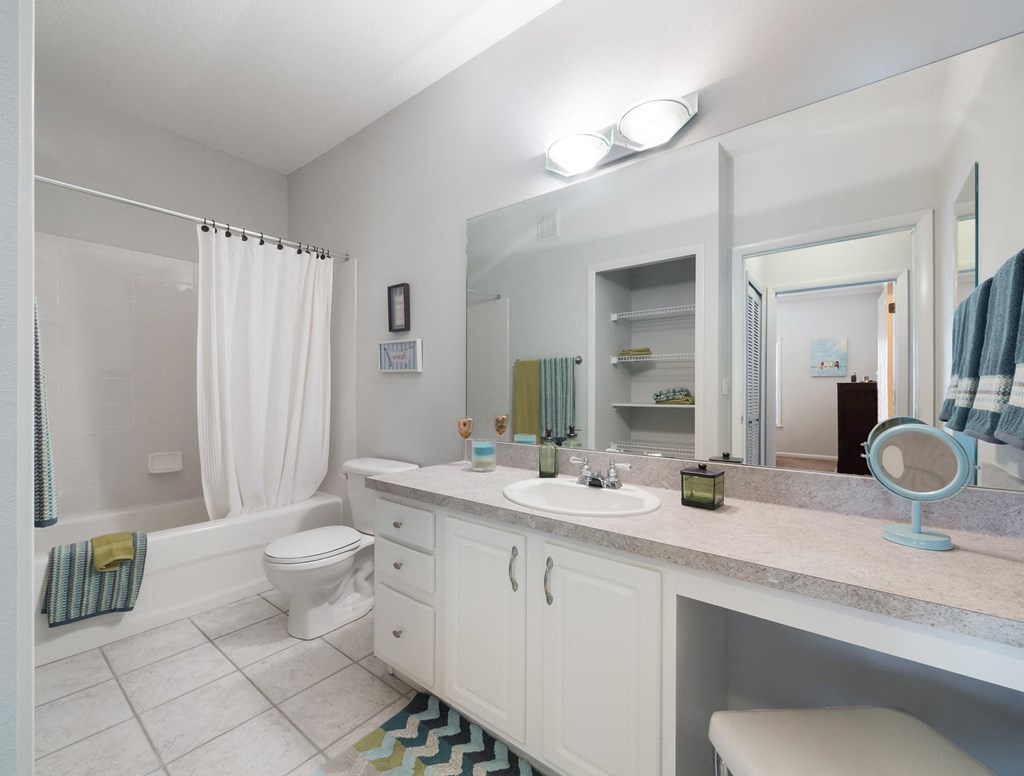 Model Bathroom 2 at Sundance at Clermont in Clermont FL