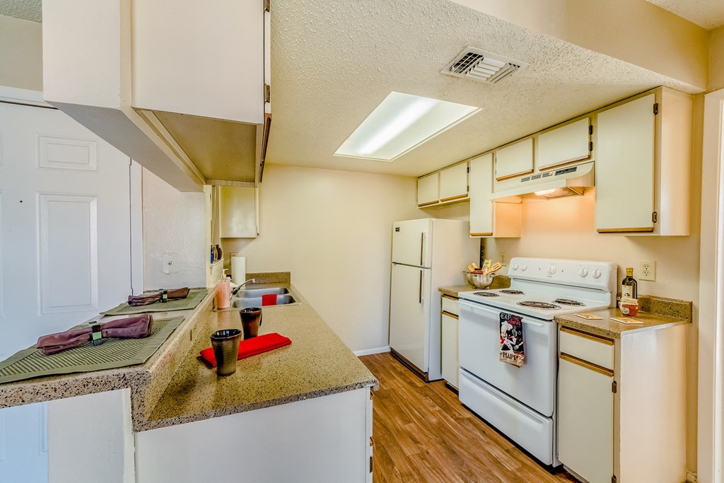 Model Kitchen 1 at Bandera Crossing in San Antonio Tx