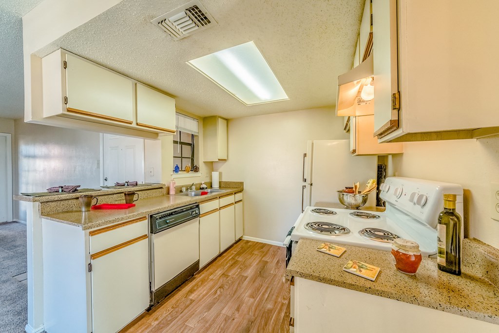 Model Kitchen 2 at Bandera Crossing in San Antonio Tx