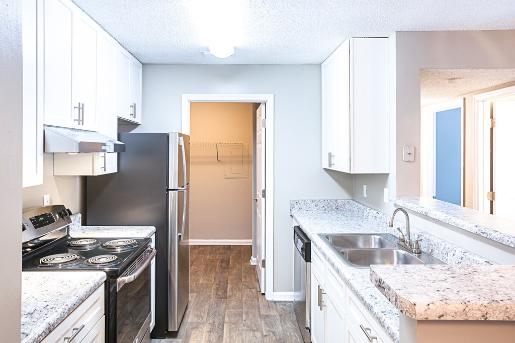 Model Kitchen 3 at Woodmere Trace in Duluth, GA