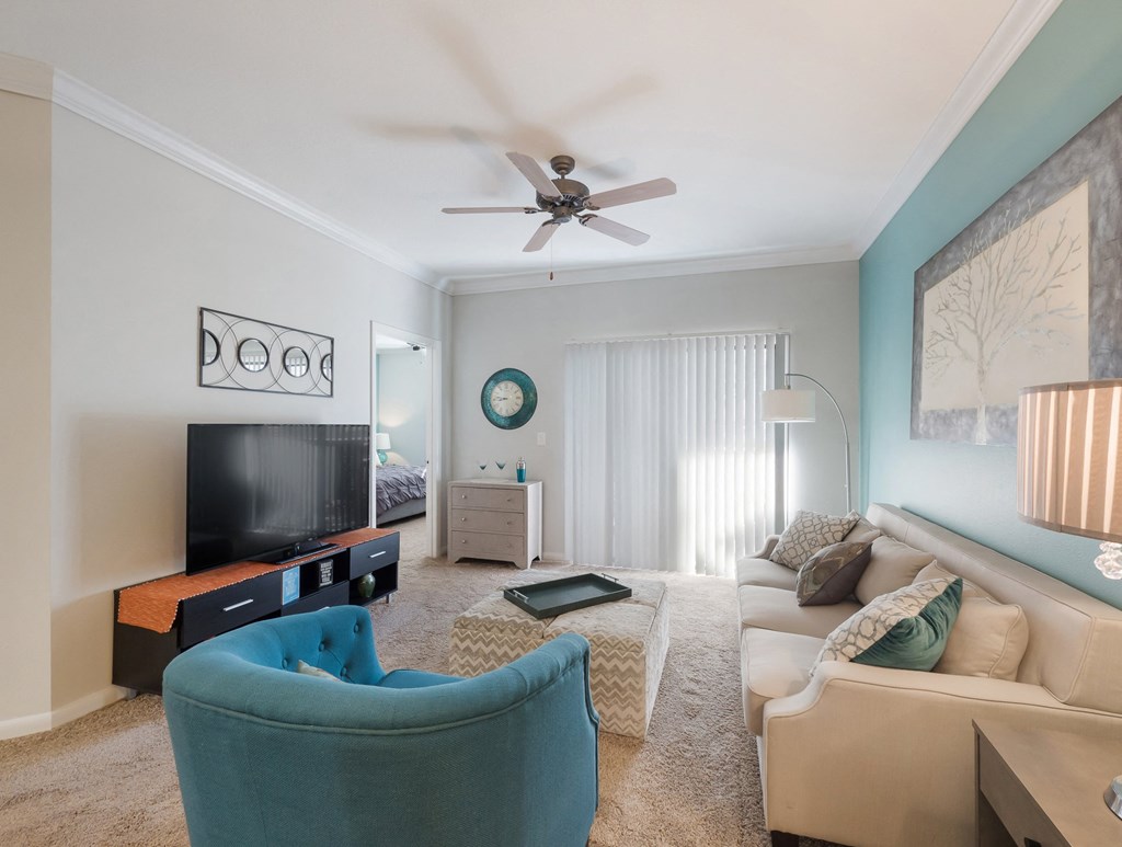 Model Living Room View 1 at Sundance at Clermont in Clermont FL