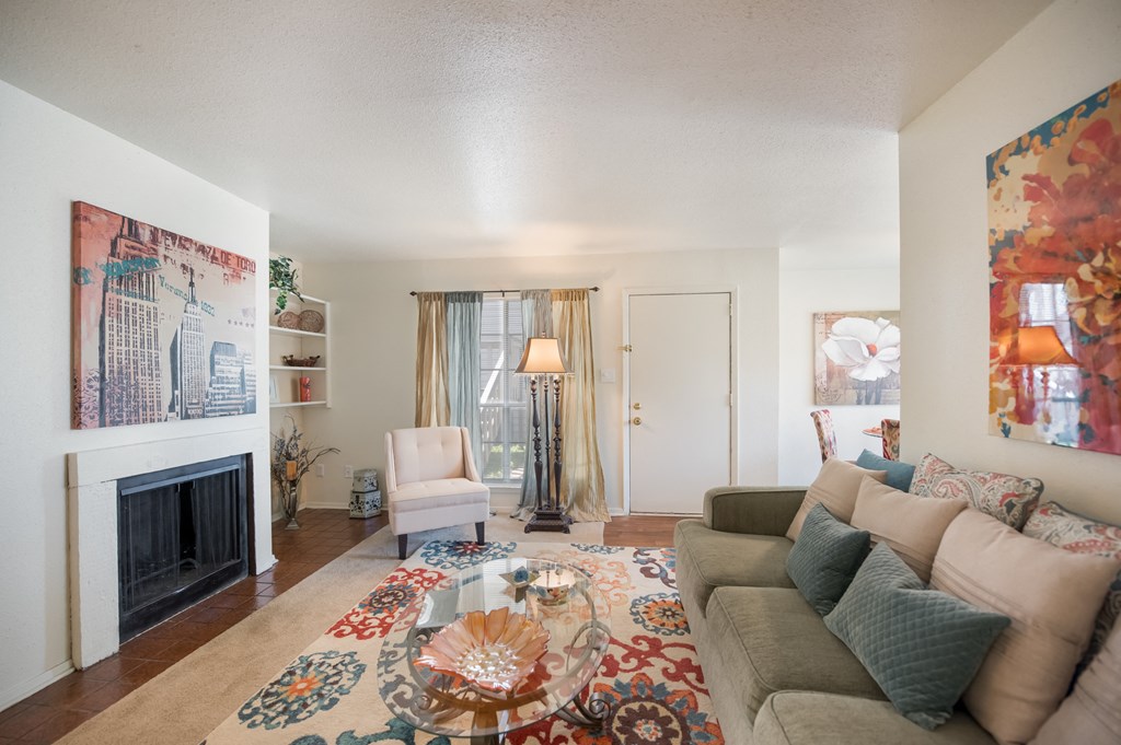 Model Living Room 3 at Laurel Parc in Shreveport, LA