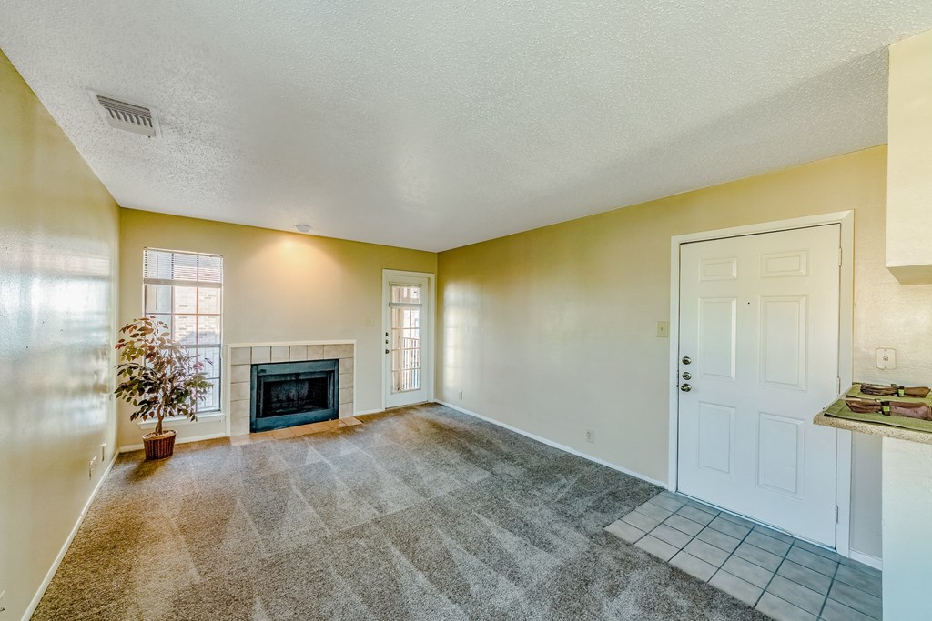 Model Living Room 2 at Bandera Crossing in San Antonio Tx