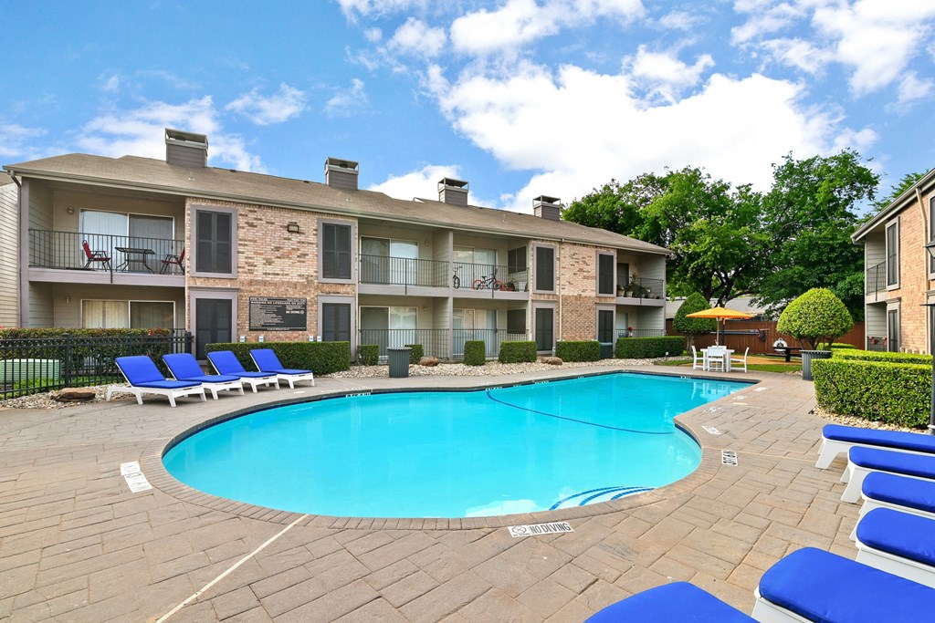 our apartments showcase an unique swimming pool