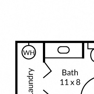 Oakley Run Apartments Floor Plan A1 Floor Plan A1 at Oakley Run Apartments in Smyrna, Georgia, GA