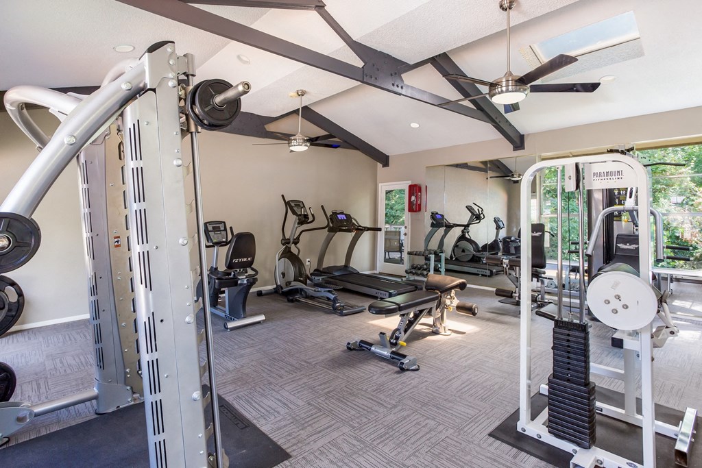Fitness Center at Preston Oaks Apartments in Dallas, Texas