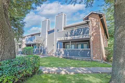 Apartment builings with chimneys at The Pearl apartments in Shreveport LA