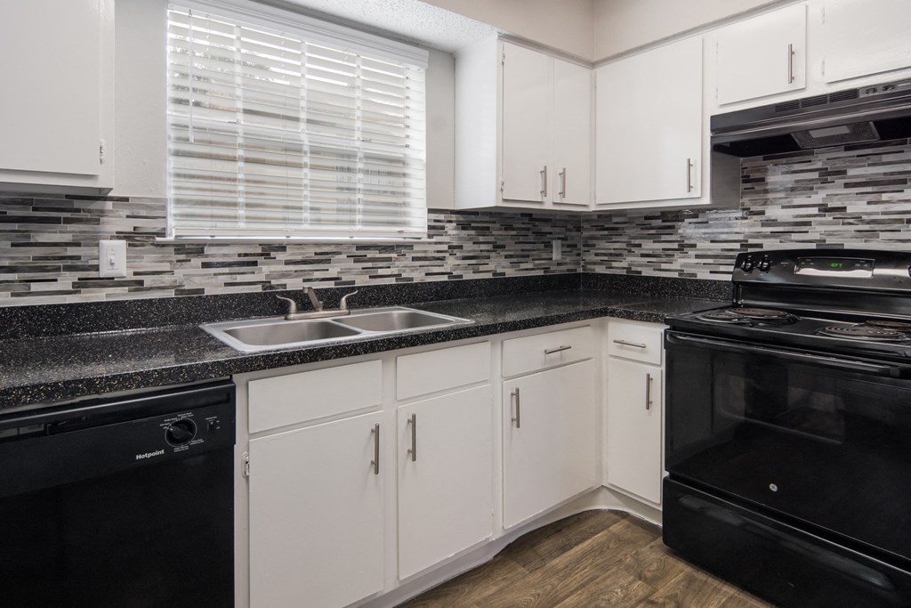 Kitchen at Preston Villas Apartment Homes, Dallas, Texas, TX