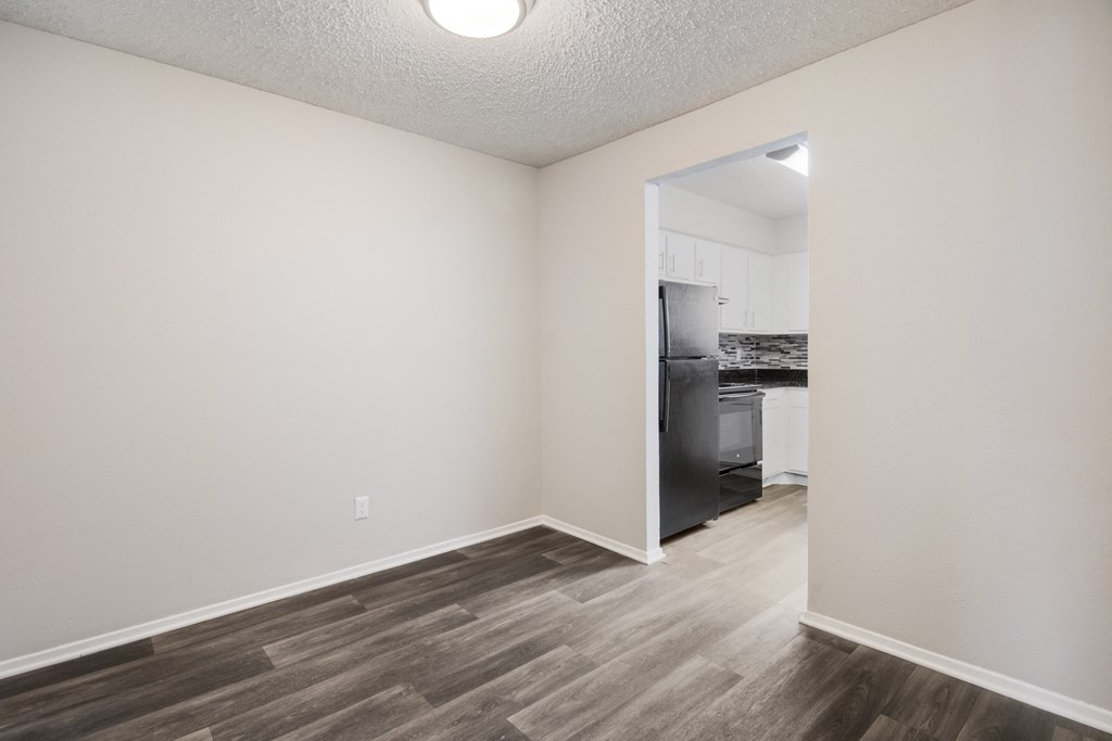 Dining Room & Kitchen at Preston Villas Apartment Homes, Dallas, Texas, TX