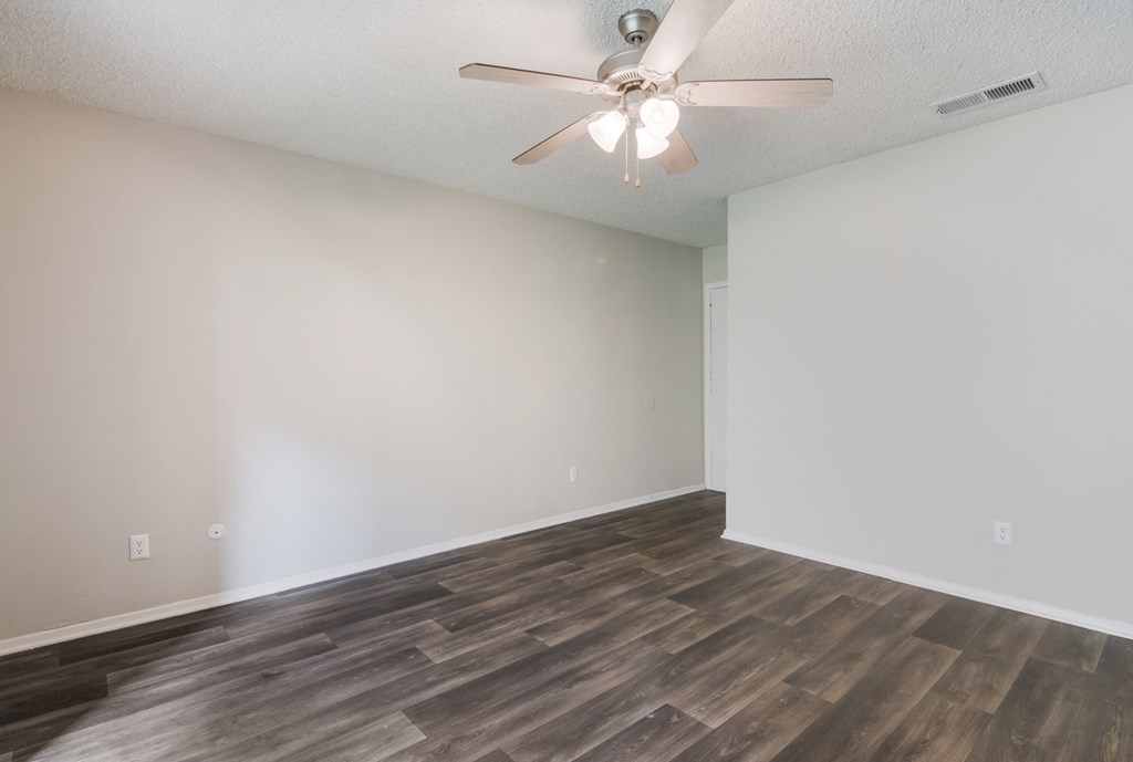 Living Room at Preston Villas Apartment Homes, Dallas, Texas, TX