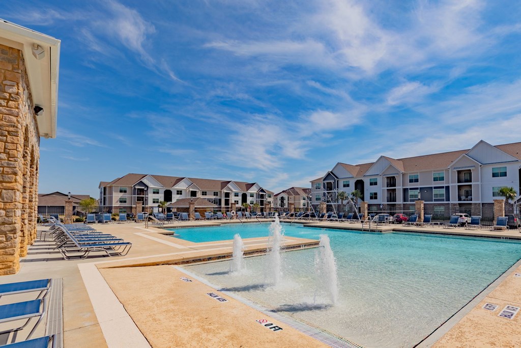Sparkling Pool at Parkside Grand Apartments in Pensacola, FL