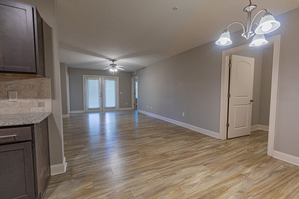 Apartment Living Room at Parkside Grand Apartments in Pensacola, FL