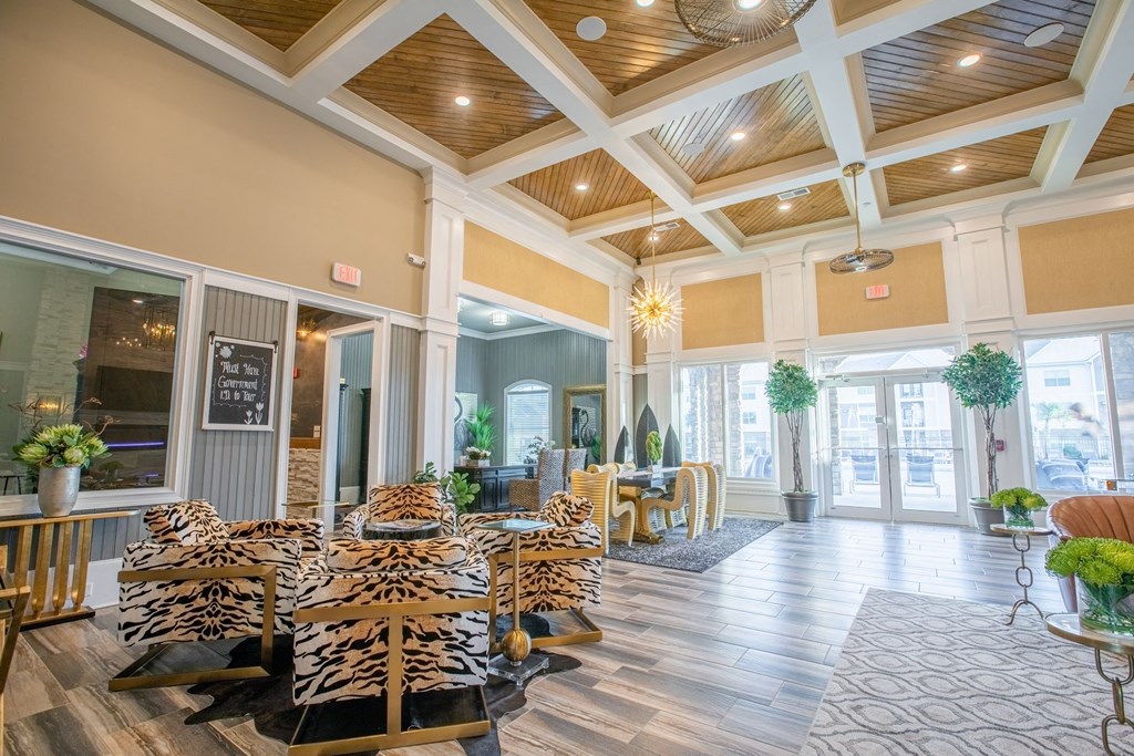 Parkside Grand Apartments Clubhouse Interior Clubhouse Interior at Parkside Grand Apartments in Pensacola, FL
