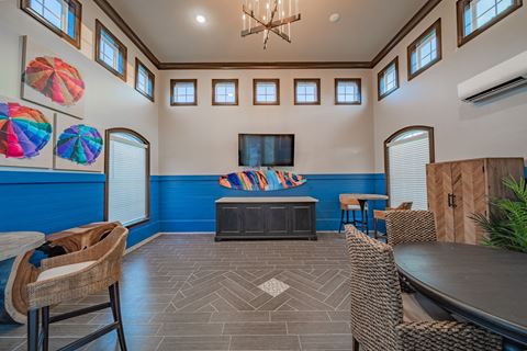 Clubhouse Interior at Parkside Grand Apartments in Pensacola, FL