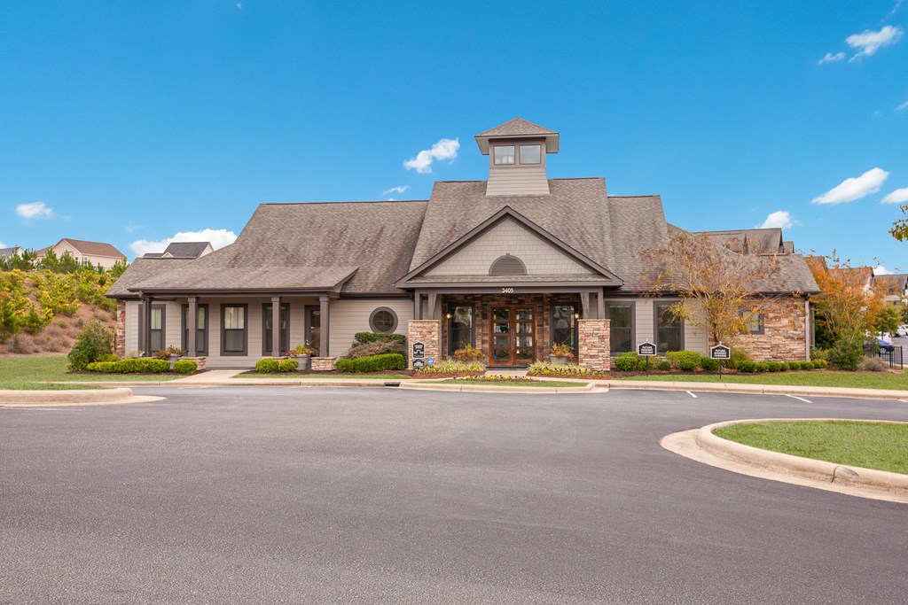 Leasing Office Exterior at Patriot Park Apartment Homes in Fayetteville, NC,28311