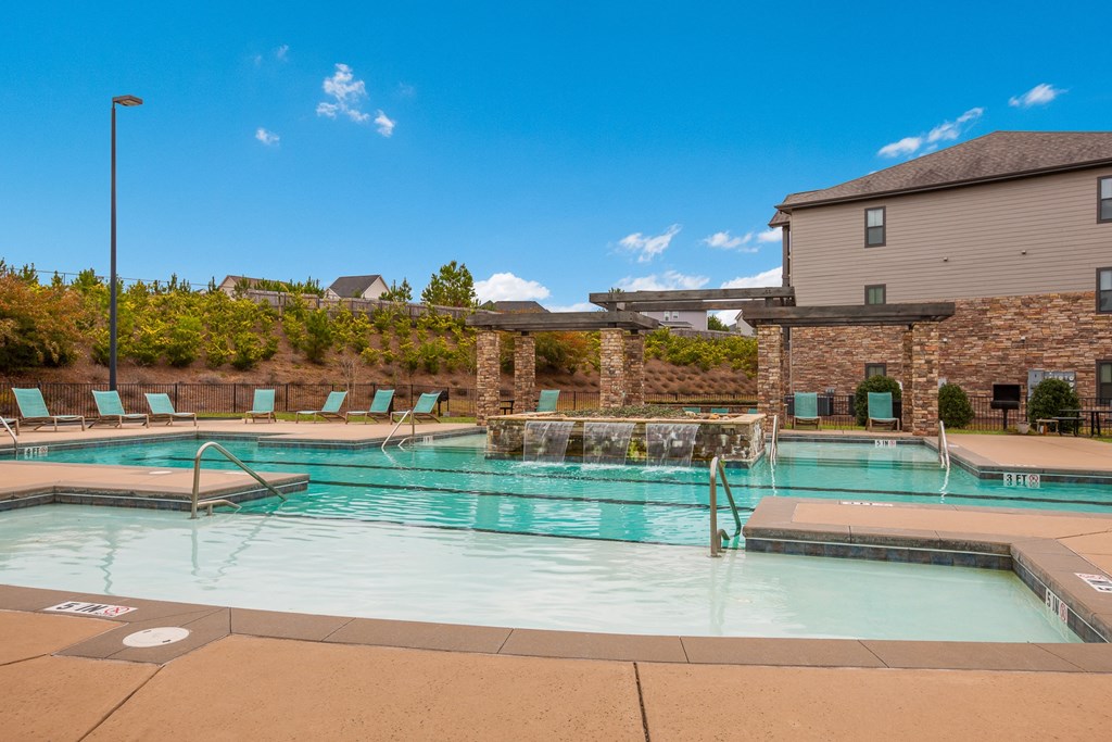 Swimming Pool at Patriot Park Apartment Homes in Fayetteville, NC,28311
