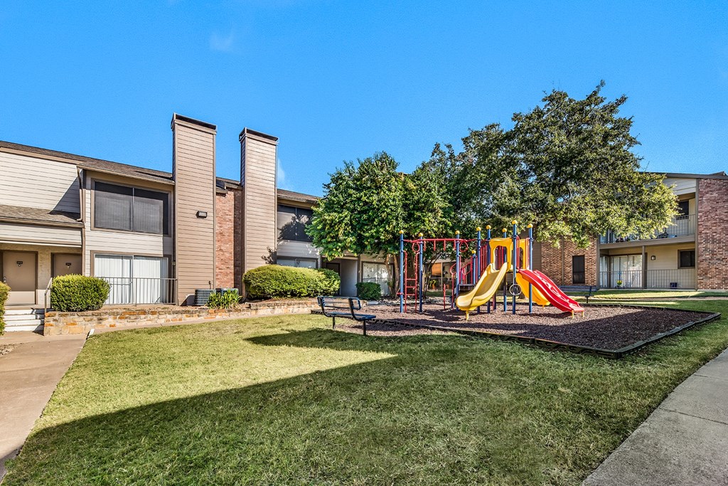 our apartments offer a playground for your children