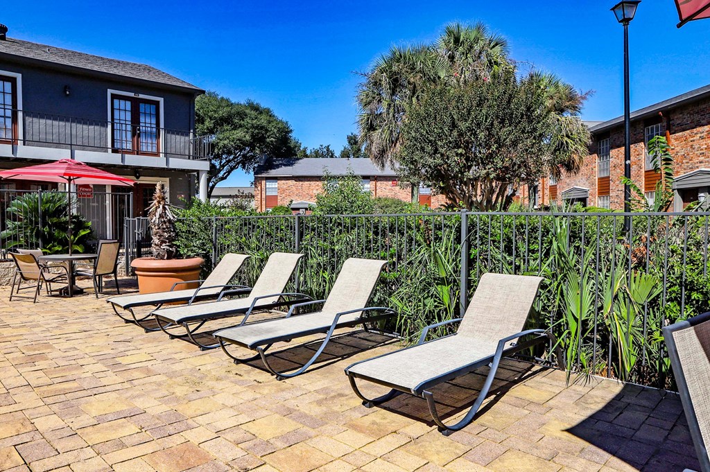 Pool Chairs View 1 at The Magnolia in Shreveport, LA