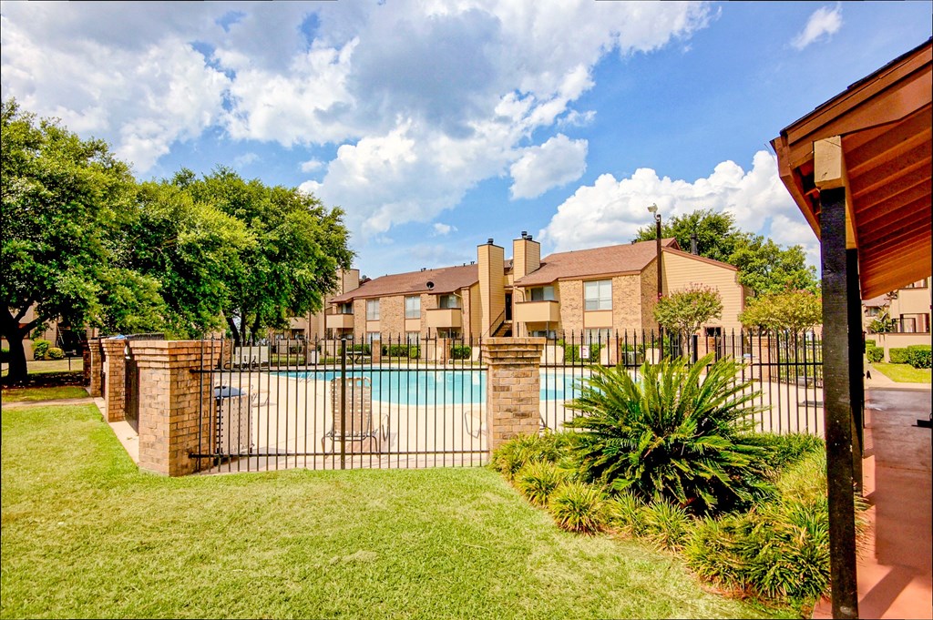 Pool Exterior at 600 Baylor in Longview Tx