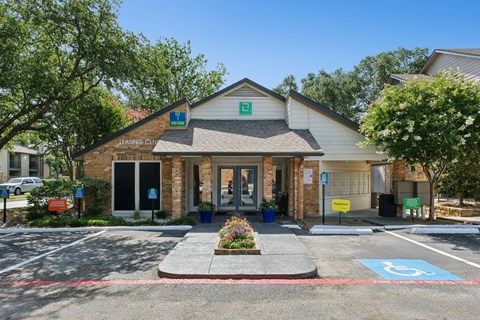 Leasing Office at Preston Villas in Dallas, TX