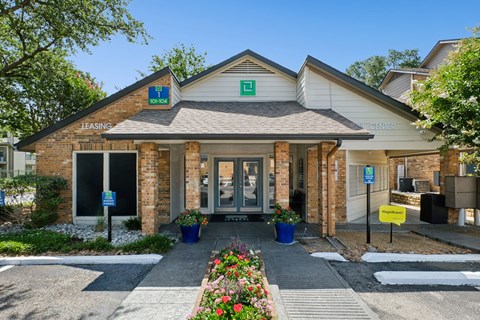Leasing Office at Preston Villas in Dallas, TX