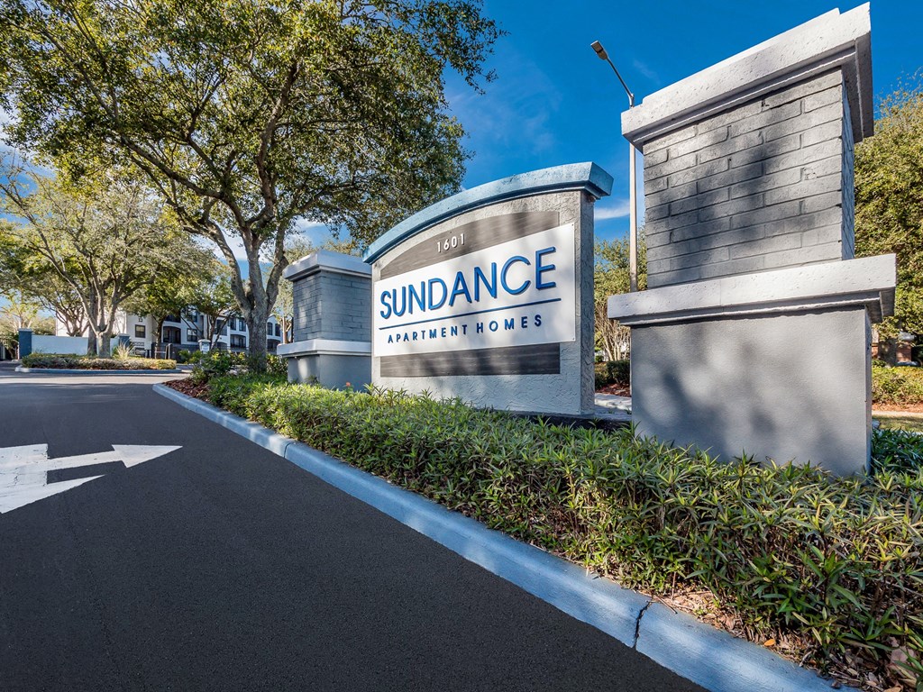 Property Entrance Signage at Sundance at Clermont in Clermont FL