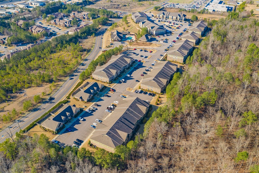 Building Exterior | Reserve at Pelham | Luxury Apartments in Pelham, AL