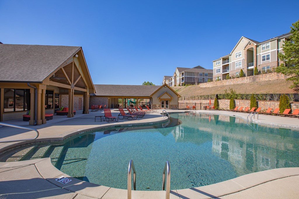 Sparkling Pool | Reserve at Pelham | Luxury Apartments in Pelham, AL