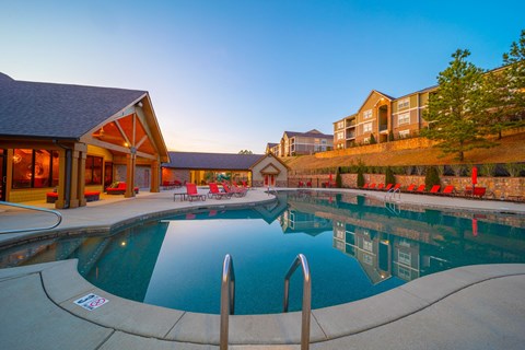 Sparkling Pool | Reserve at Pelham | Luxury Apartments in Pelham, AL