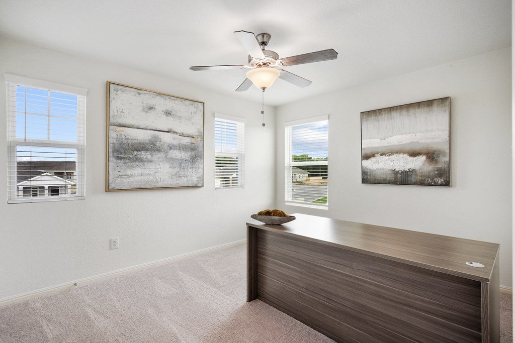 Bedroom/office space in Redbud floor plan at Beacon at Ashley River Landing in Summerville, SC