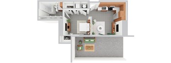 ST-2 | 557 sq ft | Alvorada on the Bay in North Miami Beach, FL