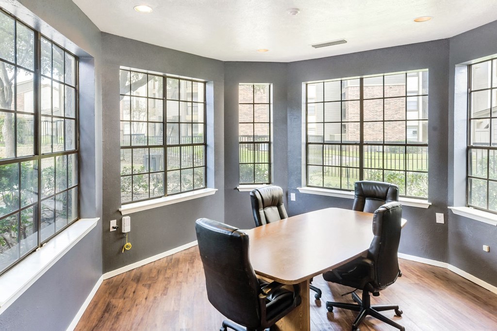 Leasing office interior  at The Summit Apartments in Mesquite, Texas, TX