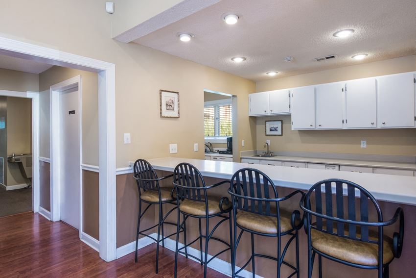 Sabal Point Apartments Clubhouse Kitchen Clubhouse Kitchen at Sabal Point Apartments in Pineville, NC