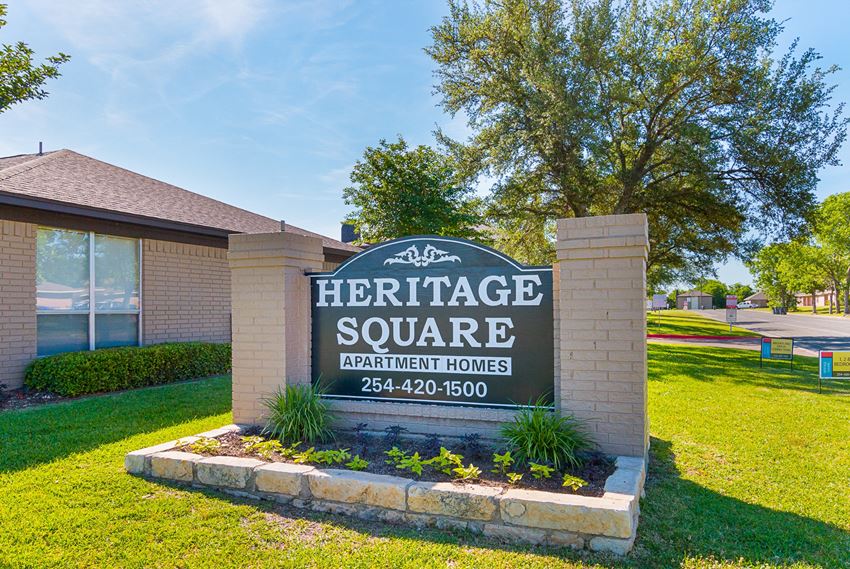 Property Signage View 2 at Heritage Square in Waco, TX - Photo Gallery 1