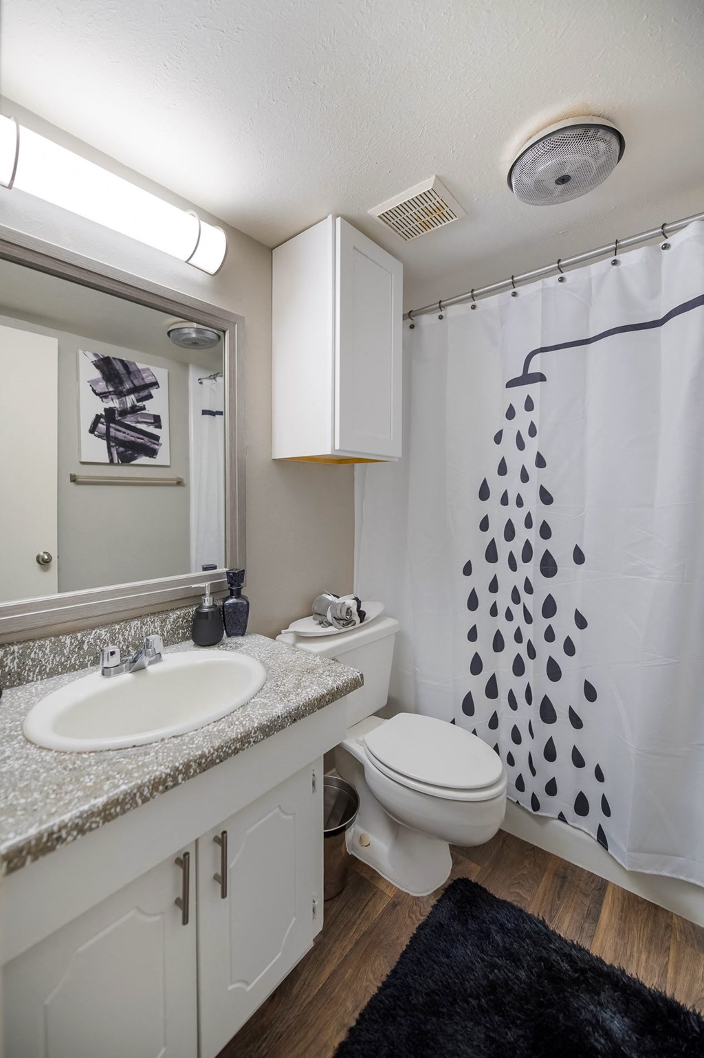 Model Studio Bathroom at Orleans Square in Shreveport, LA