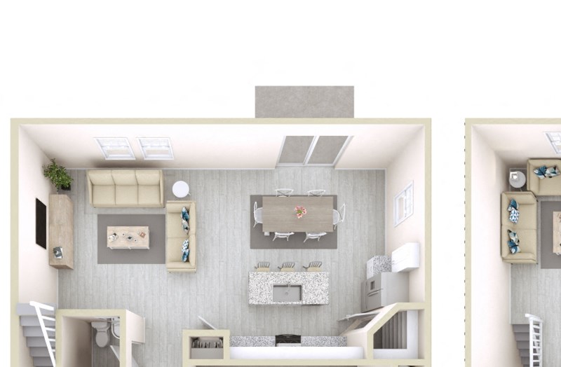 Radiance 3D Floor Plan| The Enclave at Meridian | Homes in San Antonio, TX