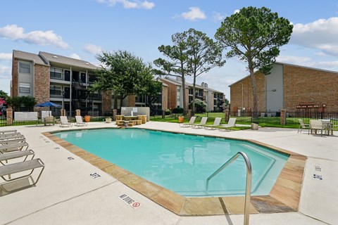 Pool  at Brookstone & Terrace in Irving, TX