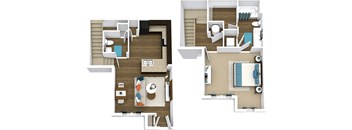 medallion floor plan of GreenVue in Richardson, TX