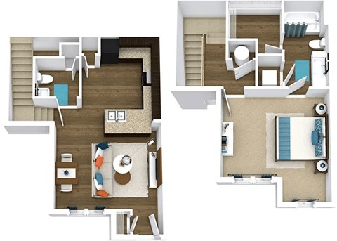 medallion floor plan of GreenVue in Richardson, TX