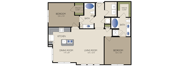 Shepherd Floor Plan at The Grand at Upper Kirby