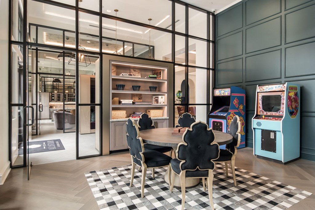 Game Room at The Alastair at Aria Village Apartment Homes in Sandy Springs, Georgia, GA